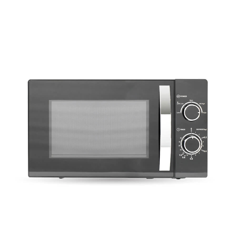 ไมโครเวฟระบบอุ่น MIDEA MM720CJ9 20 ลิตร สีดำ + ตู้เย็นมินิบาร์ MIDEA HS-65LN 45 ลิตร 1.6Q. สีเงิน (ชุดเซตเฉพาะออนไลน์เท่านั้น)_2